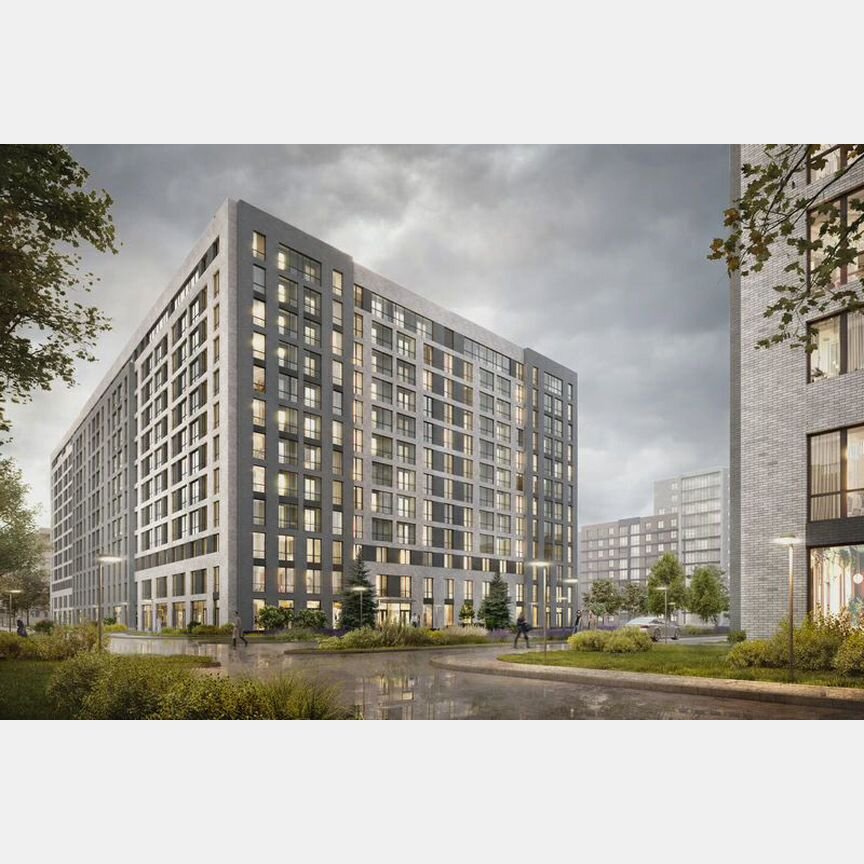 3-к. квартира, 98,4 м², 2/12 эт.