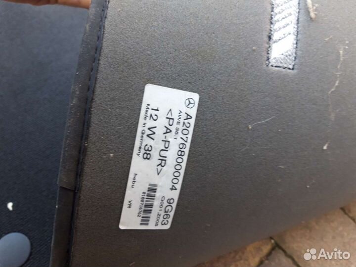 Автомобильные коврики mercedes