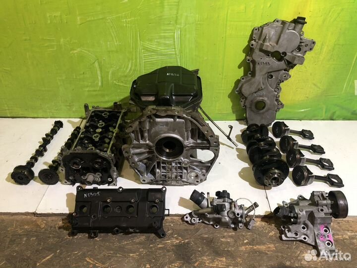Двигатель комплект MR20DE Nissan Qashqai X-Trail