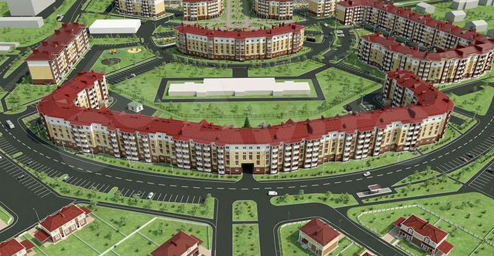 1-к. квартира, 42,7 м², 1/5 эт.