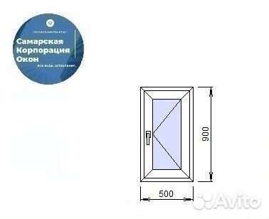 Пластиковое окно