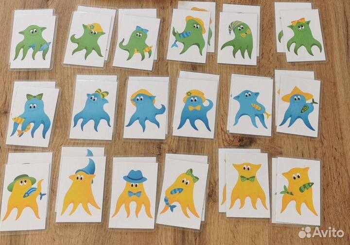 Весёлые осьминожки игра