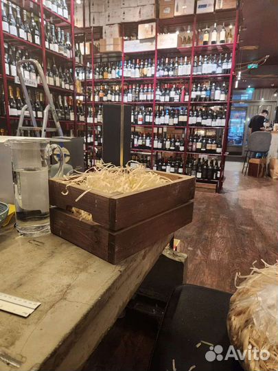 Ящик деревянный подарочный для вина