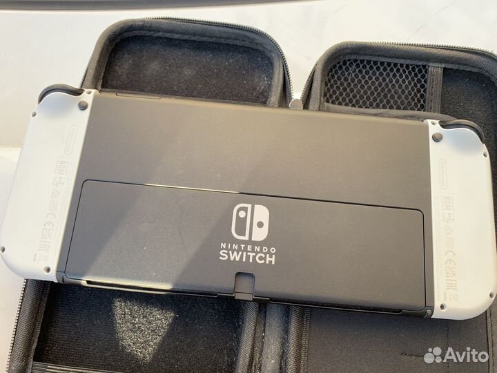 Nintendo switch Oled + ведьмак 3 + Flash 128