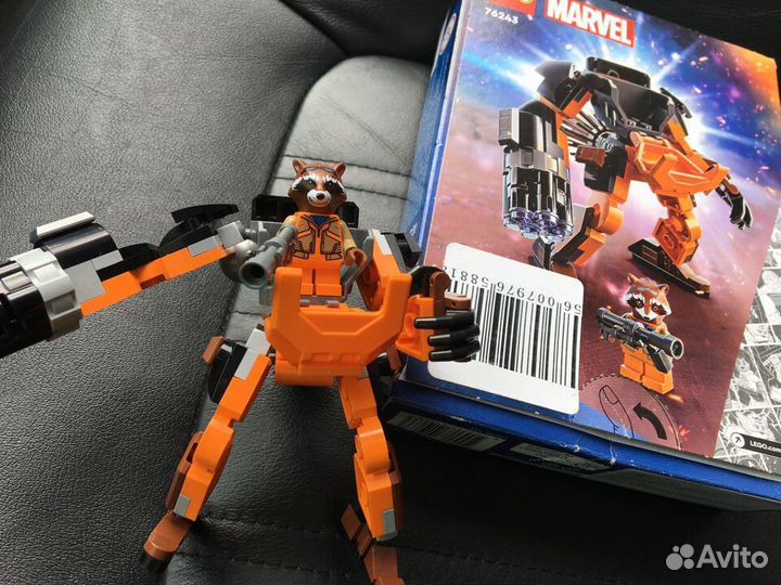 Lego Marvel Super Heroes 76243 Реактивный Енот Рак