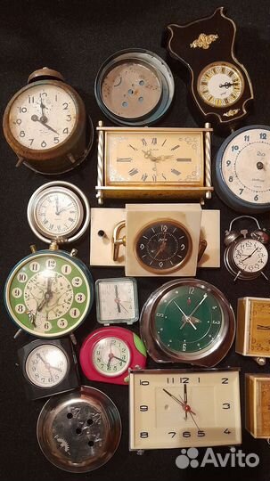 Часы настольные СССР. Цена за все