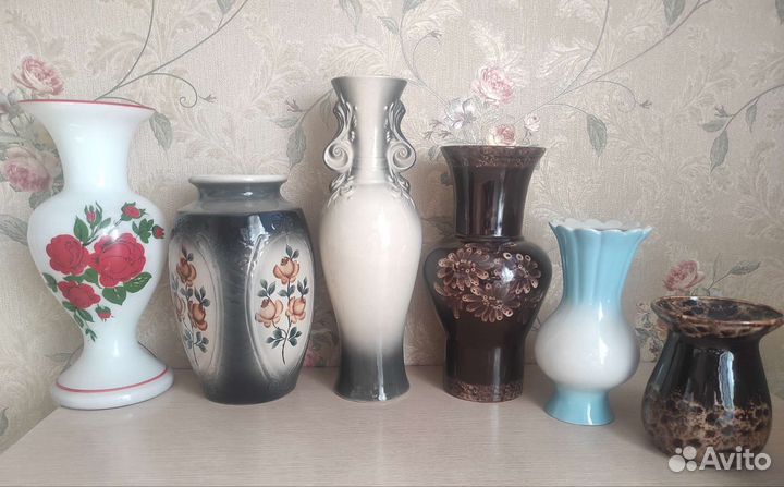 Вазы СССР Винтаж