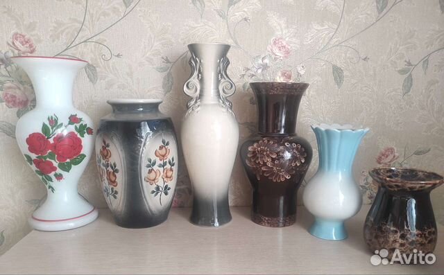 Вазы СССР Винтаж
