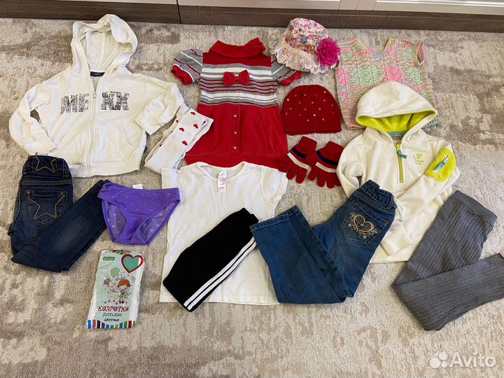 Вещи пакетом на девочку
