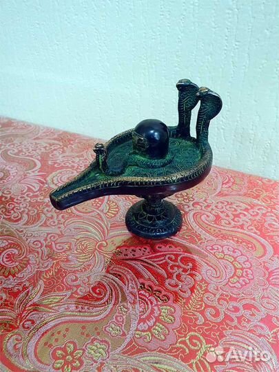 Шивалингам из бронзы