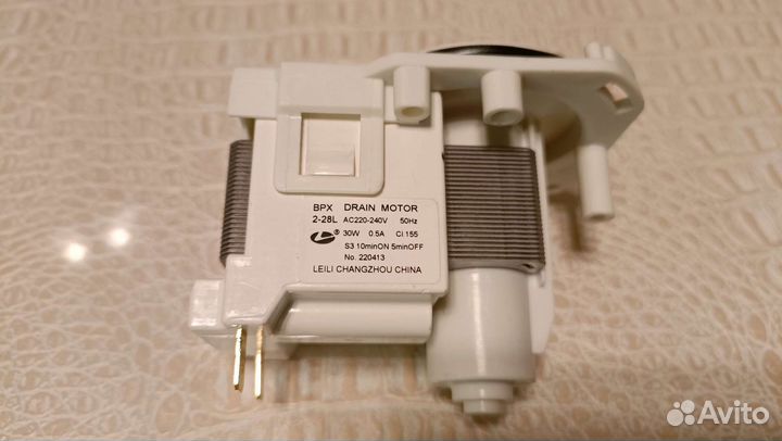 Сливной насос стиральной машины BPX2-28L leili 30W