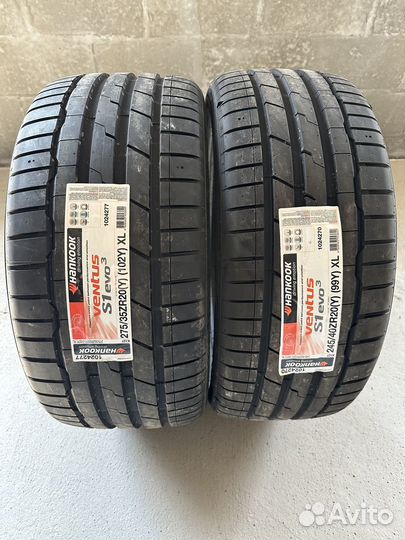Hankook Ventus S1 Evo 3 K127 275/35 R20 и 245/40 R20