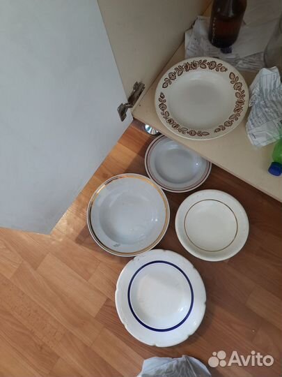 Тарелки разные СССР