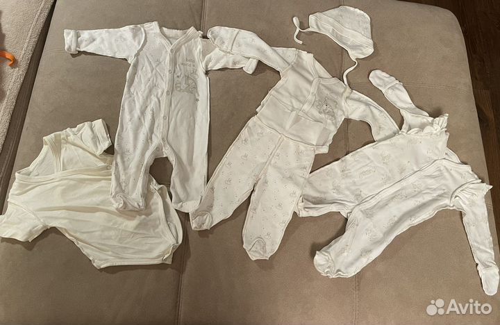 Пакет вещей на новорожденного 56-62р