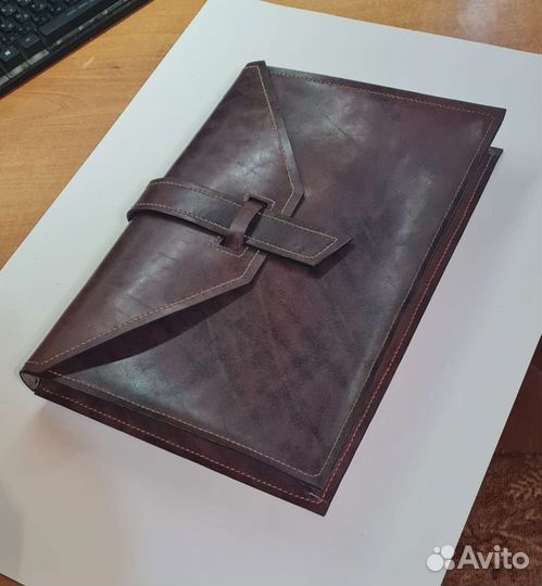 Папка для документов натуральная кожа