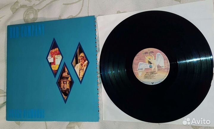 Bad Company Rough Diamond 1982 Пластинка lp