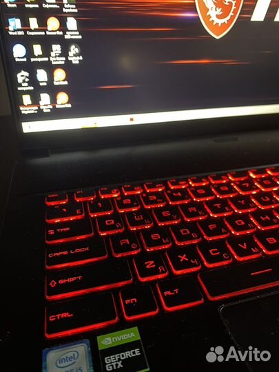 Игровой ноутбук MSI GF75 thin 9SC