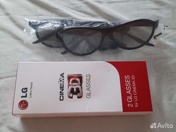 3D очки LG Cinema 3D 4 штуки новые