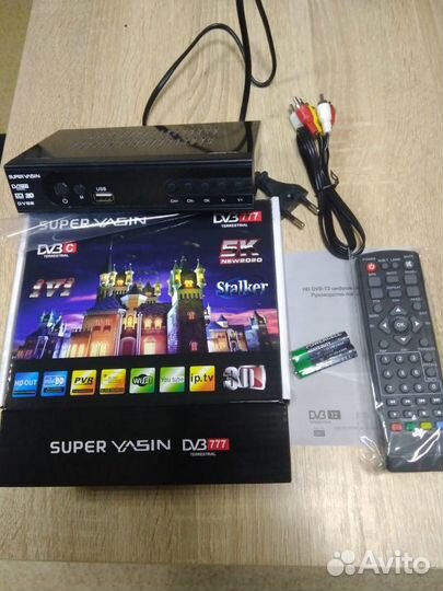Приставка для тв новая цифровая эфирная в упаковке
