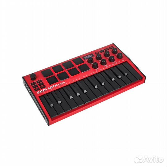 Akai PRO mpk mini mk3 RED midi-клавиатура