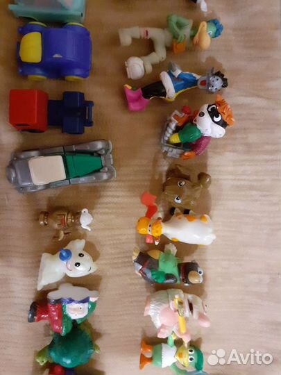 Игрушки из киндер сюрприза винтаж