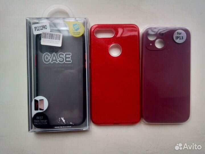 Чехлы и защитные стекла на iPhone, Samsung