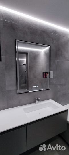 Зеркало с подсветкой для ванной