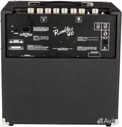 Комбоусилитель для бас-гитары Fender Rumble 40