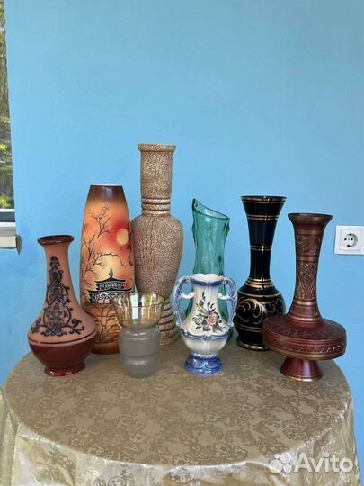 Вазы разные от 200