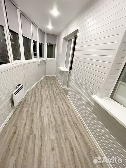 Остекление балконов под ключ