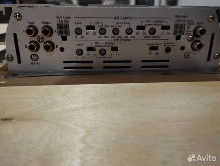 Усилитель 4 канальный DLS MA-41