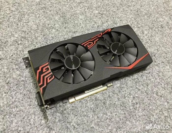 Видеокарта Asus rx570 expedition 4gb