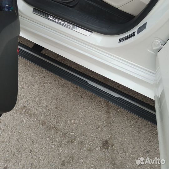 Электропороги на Mercedes Benz GLE