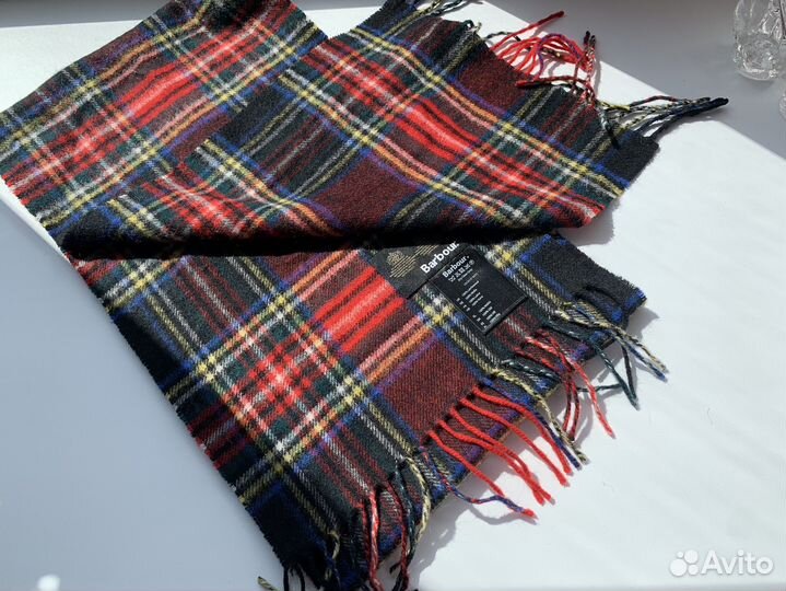 Шарф в клетку Barbour Red Tartan