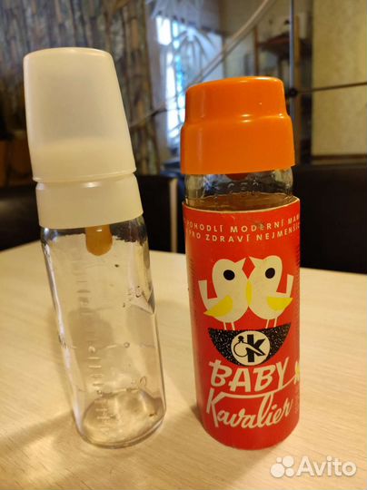 Бутылочки для кормления стекло