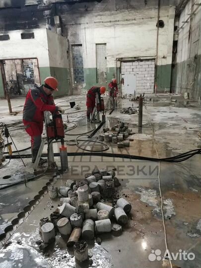 Канатная резка бетона