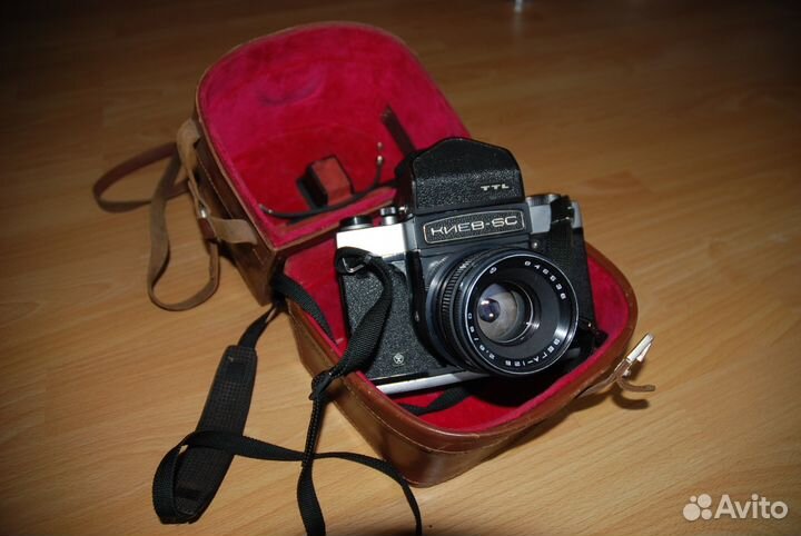 Фотоаппарат зеркальный раритетКиев 60 ттl кофр кж