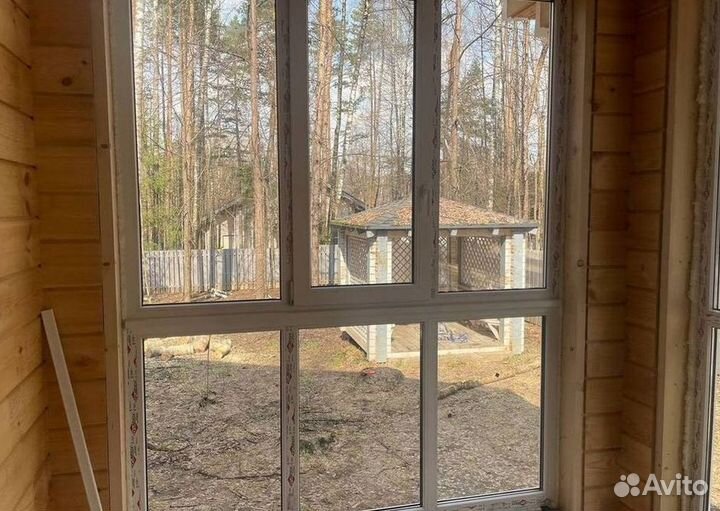 Остекление окон и балконов пвх