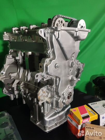 Новый двигатель (мотор)для Hyundai Solaris / Kia R