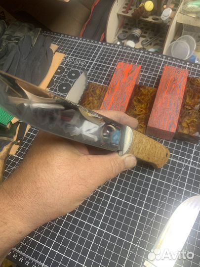 Нож из ламината х12/95х18