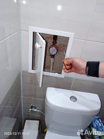 Поверка счётчиков воды, без снятия