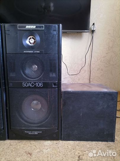 Колонки + усилитель