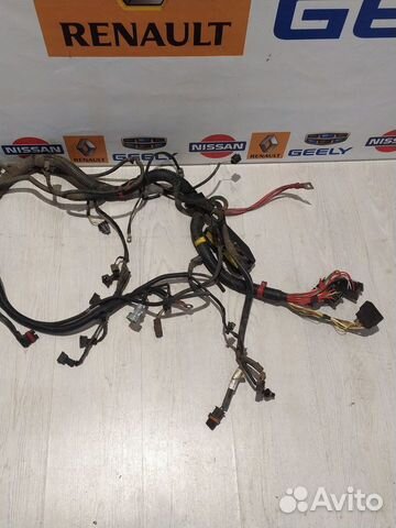 Проводка подкапотная двигателя Renault logan