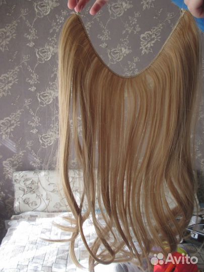 Новые накладные волосы, хвост 75 см