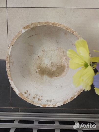 Горшок кашпо для цветов уличный цемент