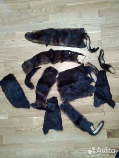 Шкурки норки и песец,лиса