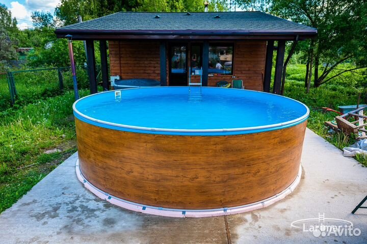 Бассейны каркасные круглые