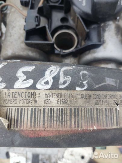 Двигатель Volkswagen Bora 1.6 16V AZD