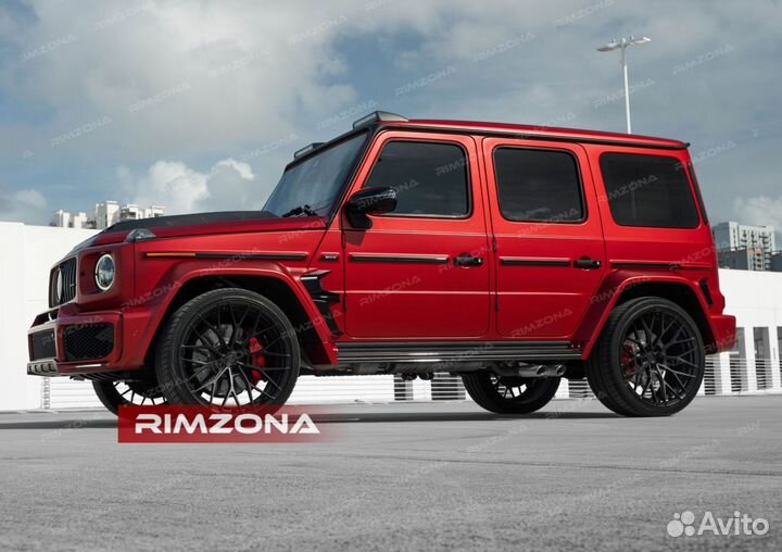 Кованые диски R21 на Mercedes GLS-Class AMG