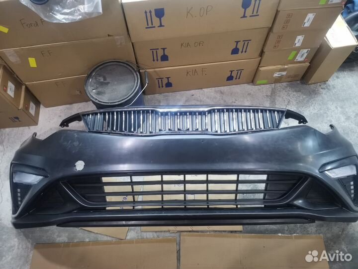 Бампер передний в сборе Kia Optima 4JF 2016-2020